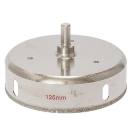 JINGLING 125mm 5 inch Diamond Hole Saw Glass Drill Bit for Ceramic Tile Stone Granite Masonry Tools