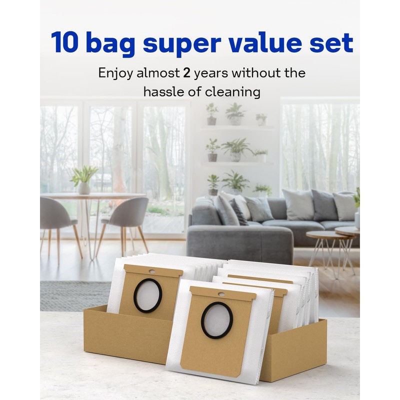 L60 Replacement Dust bags for eufy L50 SES, L60 SES