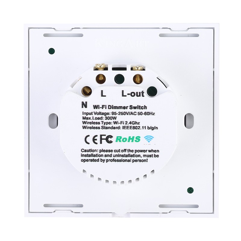 LED Intelligent Touch Timing Switch Wifi Dimming Remote Control Smart