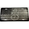 BLVD Combo Laser US Flag & Diamond Engraved Etched Navy