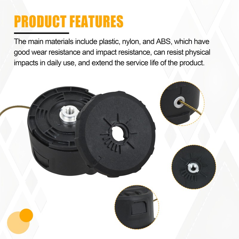 2 Pcak Trimmer Head Compatible Replacement for Dewalt DCST920 DCST922