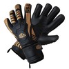 NOSSA TREND Soccer Goalkeeper Gloves (Black & Gold, 8)