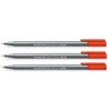 STAEDTLER 334 Triplus Fineliner Superfine Point Pens - 0.3mm (3)