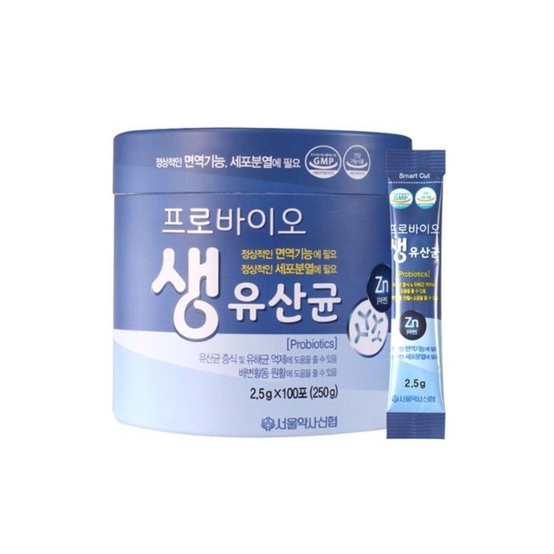 Seoul Pharmacist Credit Union Probio Live Lactobacillus 2.5g 100 packs