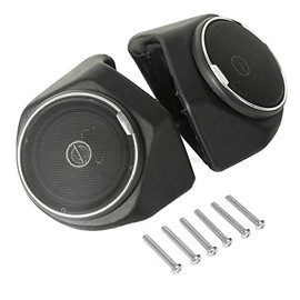 TCT-MT Rear 6.5" Speaker Pods Tour Pack Fit for Harley Road King FLHR Electra Street Glide Ultra 2014-2020 FLHTCU FLHTK FLHT FLRT FLTRXS FLTRU 2019 2018 2017 2016 2015