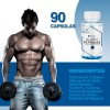 Suplemento Peptofrance Crecimiento Muscular Glúteo 90 Caps. Sin Sabor