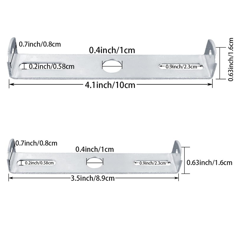 DVECUE 4Pieces Light Fixture Mounting Bracket for Ceiling Pendant Light