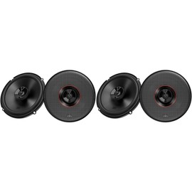 JBL 2-Pairs CLUB-64 Club Series 6.5" Two-Way Car Audio Speakers, Pair