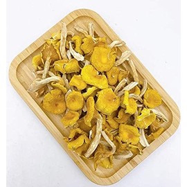 Dried Chanterelle Pfifferling mushroom 雞油菌 雞油菇 Free airmail (500 grams)