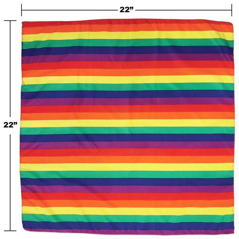Beistle Rainbow Bandana