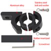Motorcycle Bull Bar Mounting Bracket 2PCS Horizontal Light Mount Clamp