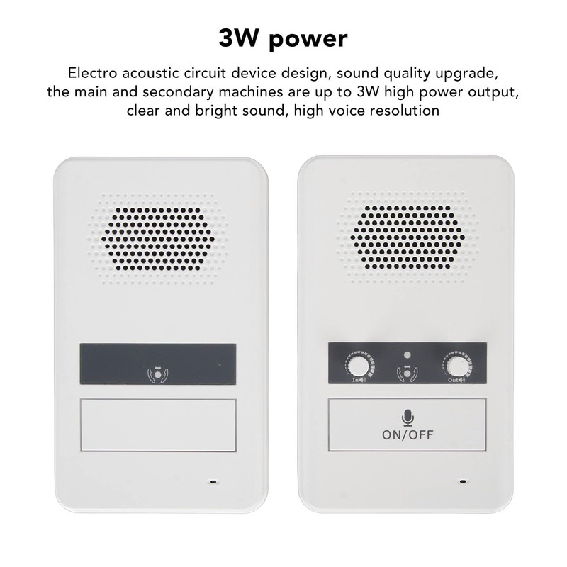 Fockety Intercoms for Home, 656ft House Intercom System, Room to