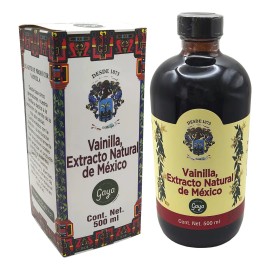 Vainilla Papantla Extracto 100 Natural Frasco 500ml Gaya