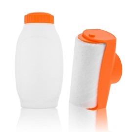 Mgoodoo Refillable Portable Wall Paint Roller Kit,500ml Empty Paint Dabbers Roller Refillable Paint Roller Brush and Bottles,DIY Paint Graffiti Roller Suitable for Wall Restoration and Graffiti