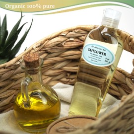 Dr Adorbale - 8 oz - Safflower Oil - 100% Pure Natural High Oleic Organic Cold Pressed