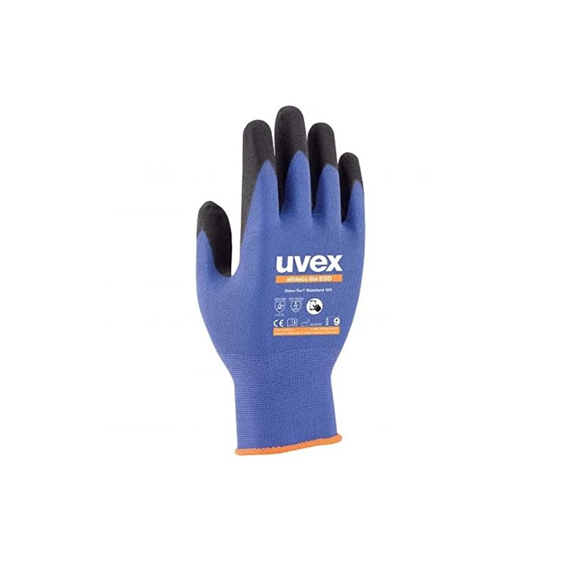 Uvex athletic lite ESD 6003507 assembly gloves size (gloves): 7,