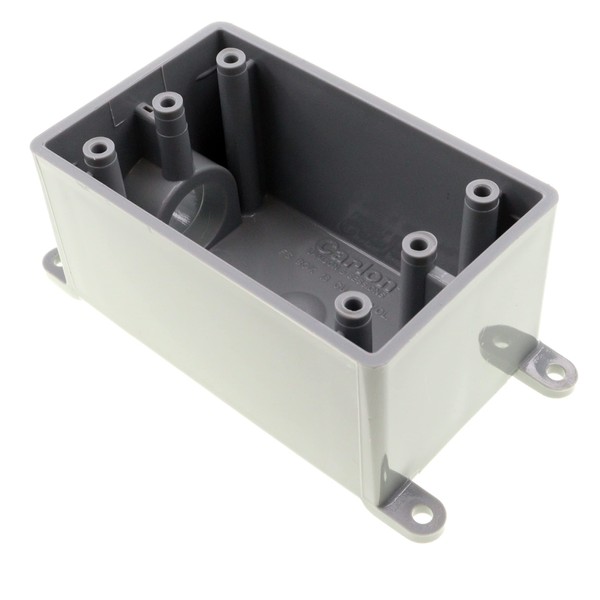 Lamson E980EFN-CAR Carlon Single Gang Device Boxes Type FSE