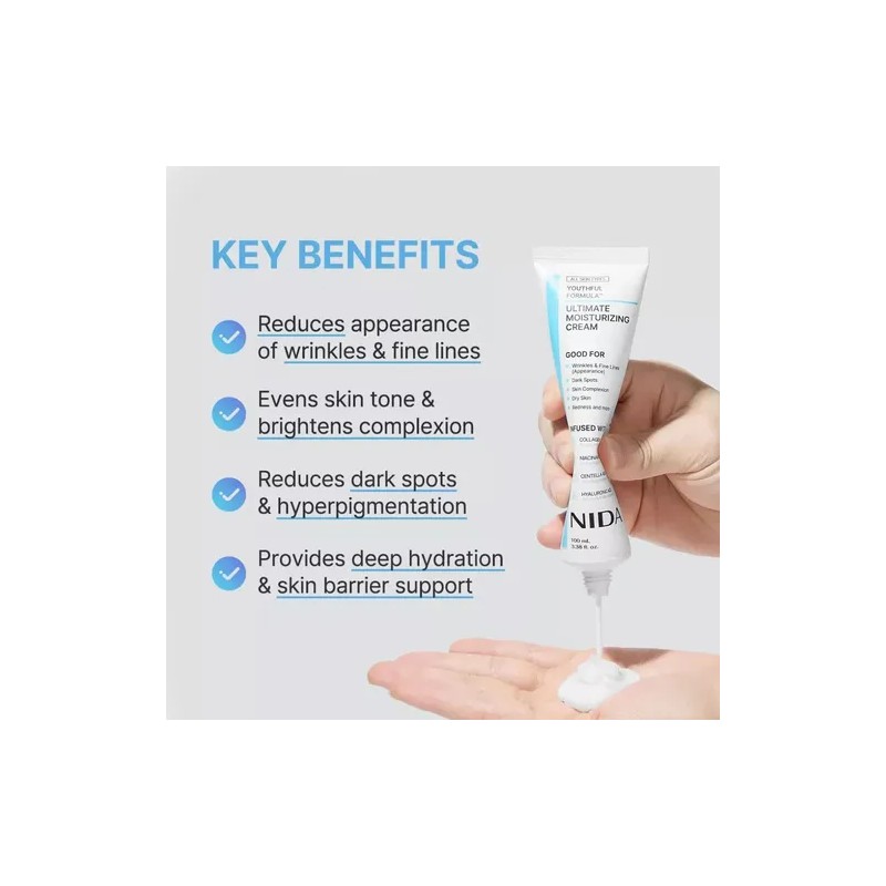 Versin Coreana De La Crema Hidratante Nida Youth Formula