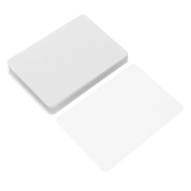 SEWACC 100pcs Photo Laminating Sheets Thermal Lamination Pouches for Photos Id Badges Business Cards Crafts Protection Detail Preservation