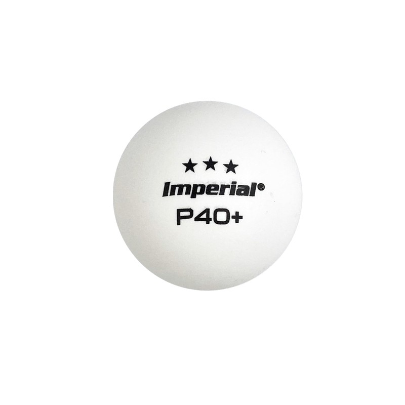Imperial P40+ 3-Star Table Tennis Ball | Premium Plastic Ball