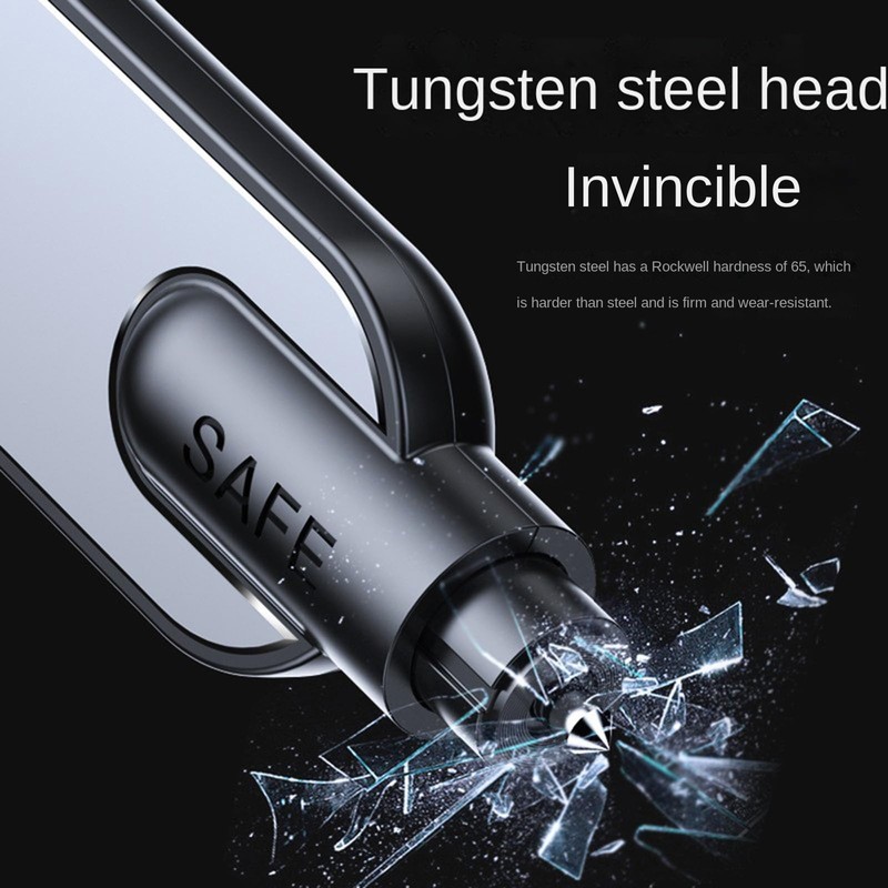 Window Glass Breaker Seatbelt Cutter Hammerdex Emergency Car Escape Survival