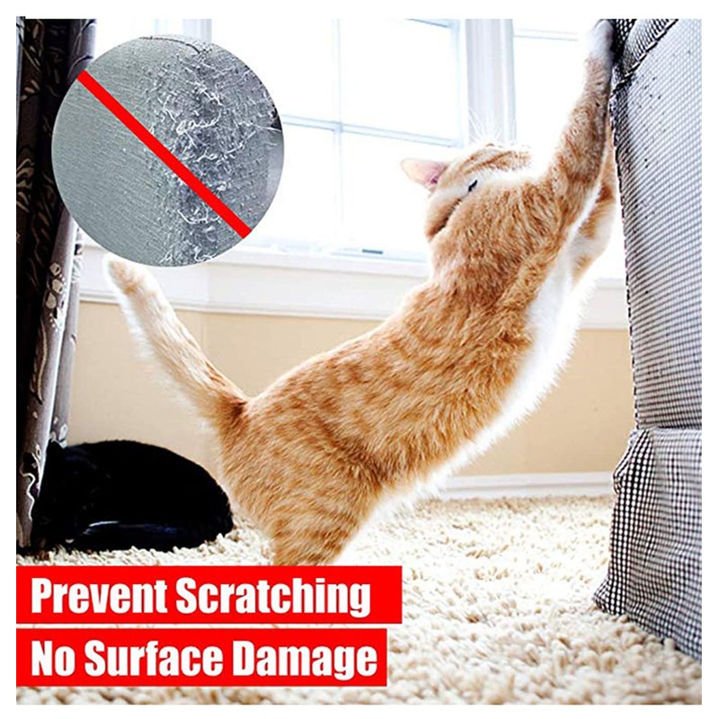 WANGCL Anti-Scratch Cat Scratching Deterrent Tape(4 inches x 5.5 yards),