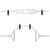 Luwint Set of 2 Single Barbell Holder Wall Mount, Horizontal
