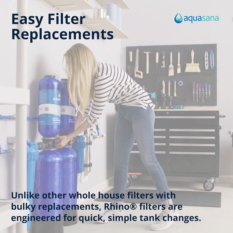 Aquasana Whole House Replacement Pre-Filters| Reduces Sediment, Rust & Dirt