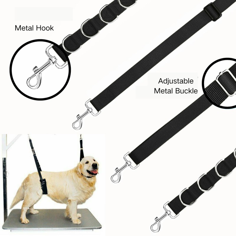 SQAQS 3PCS Dog Grooming Harness Strap, Strong Endurance, Dog Grooming