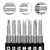 Bamyli 7-Piece Special Shaped Screwdriver Bit Set, 50 mm, Triangle,