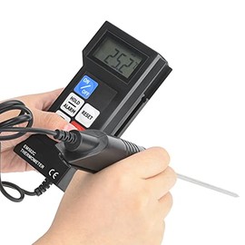 Termómetro Electrónico EM502C, Termómetro Electrónico Digital Profesional Termómetro Para Alimentos Con Sonda                                         