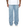 VICTORIOUS Men's Essential Baggy Wide Denim Jeans DL999 Light Indigo
