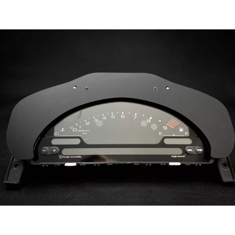 RPSDZN Satin/Gloss Acrylic S2000 Cluster Conversion Bezel for 96-00 EK