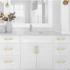 Coinkoly 10 Pack 5"(128mm) Brushed Gold Cabinet Pulls Kitchen Cabinet