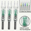 3PCS Archery Lighted Nocks Plastic Automatic with Switch 6.2mm Inner