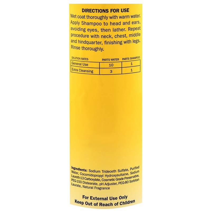 Davis Tearless Pet Shampoo, 12 oz (TS12)