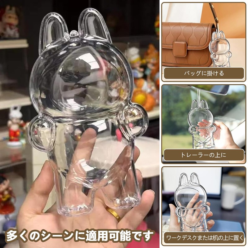 Coollooda Case, Clear Cover, Transparent Protective Case, Convenient to Carry,