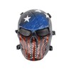 Full FACE Skull MESH MASK [ Captain ]