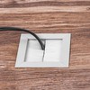 Gedotec Cable passage desk cable guide EXIT square with brush