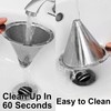 TECHSHARE Pour Over Coffee Dripper, Coffee Filters with 800 Mesh