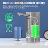 Universal Water-Bottle Pump Dispenser 5-Gallon: KitchenBoss Foldable Automatic Water Bottle
