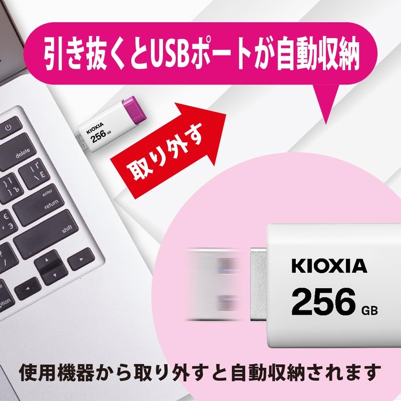 KIOXIA KLU304A128GR Former Toshiba Memory USB Flash Drive 128GB USB