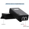 PROCET 30W 10 Gigabit PoE Injector IEEE802.3at PoE Power Supply