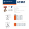 URREA Válvula de Compuerta Roscable 1", 96.25