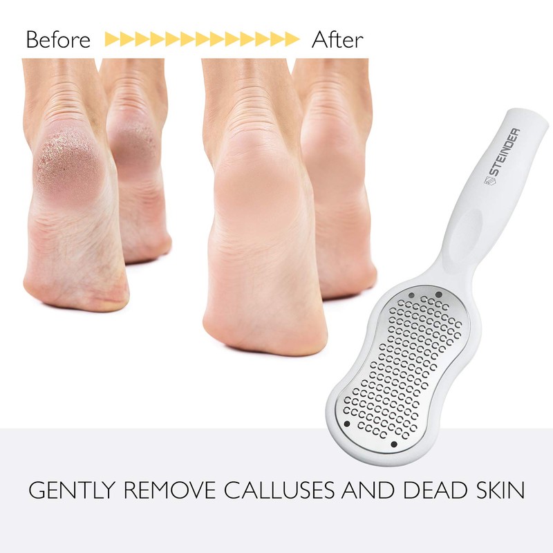 Steinder Foot File Exfoliating Remover, Heel, Exfoliating Shaving, Micro Cutter,