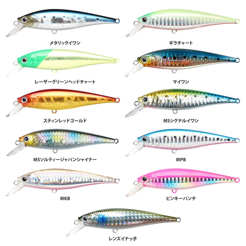 ラッキークラフト (LUCKY CRAFT) ビーフリーズ78S シンキング フィッシングルアー (1513 アンチョビーナス)