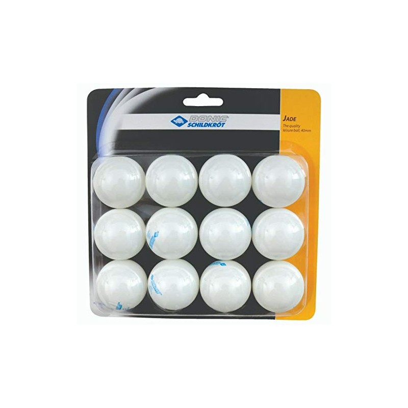 Schildkrot Jade White (Pack Of 24) Table Tennis Balls