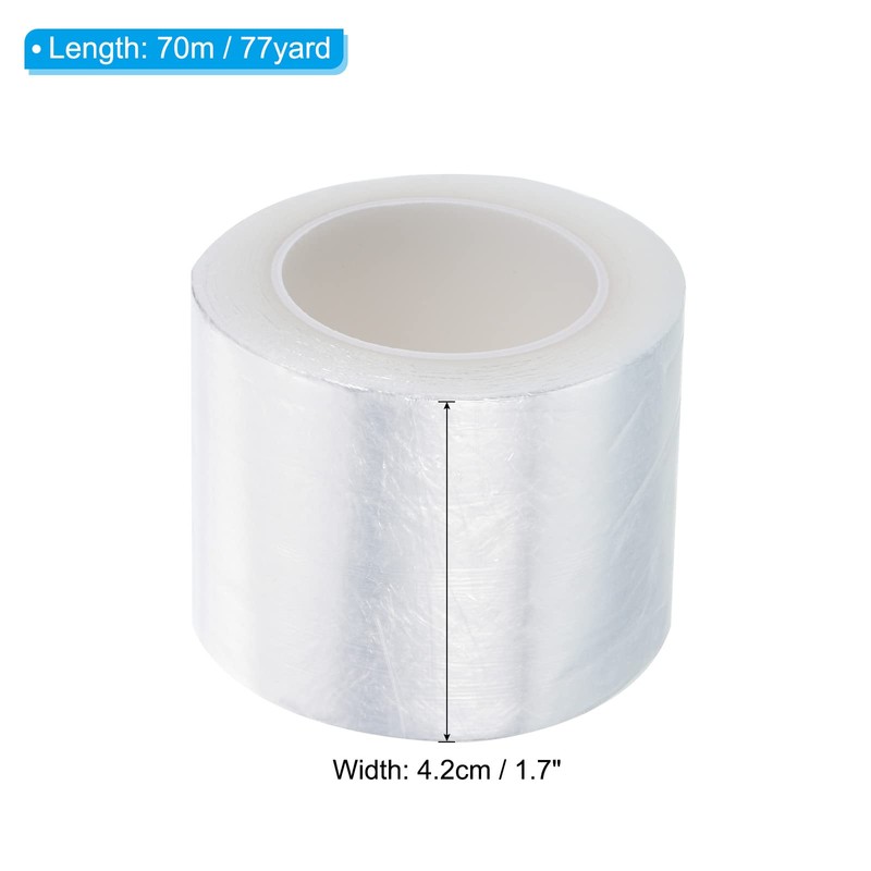 PATIKIL 2pcs 70M x 4.2cm Badminton Grip Cushion Wrap PE