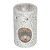 something different Silver Pillar Crackle Burner