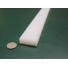 HDPE White Bar 1/2" Thick x 1.50" Wide x 24"